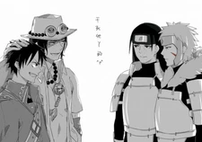 ONE PIECE naruto monkey d luffy portgas ace senju Custom Gaming Mat Desk 1511