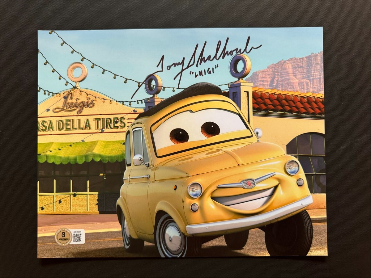 Tony Shalhoub Rare! signed autographed Luigi in CARS 8x10 photo