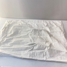 pillowcase standard white solid 100 cotton modern 957-24