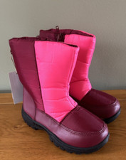 NEW Mountain Warehouse Kids Childrens Snow Boots Snowball Berry UK 10 Winter