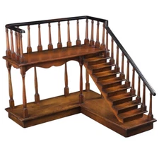 Shakespeare Staircase Mezzanine Stairs Architectural 3D Wooden 12" Model New