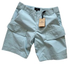 BELSTAFF COTTON / NYLON BLEND SKYLINE BLUE PACE SHORTS BRAND NEW RARE SZ-32 Med