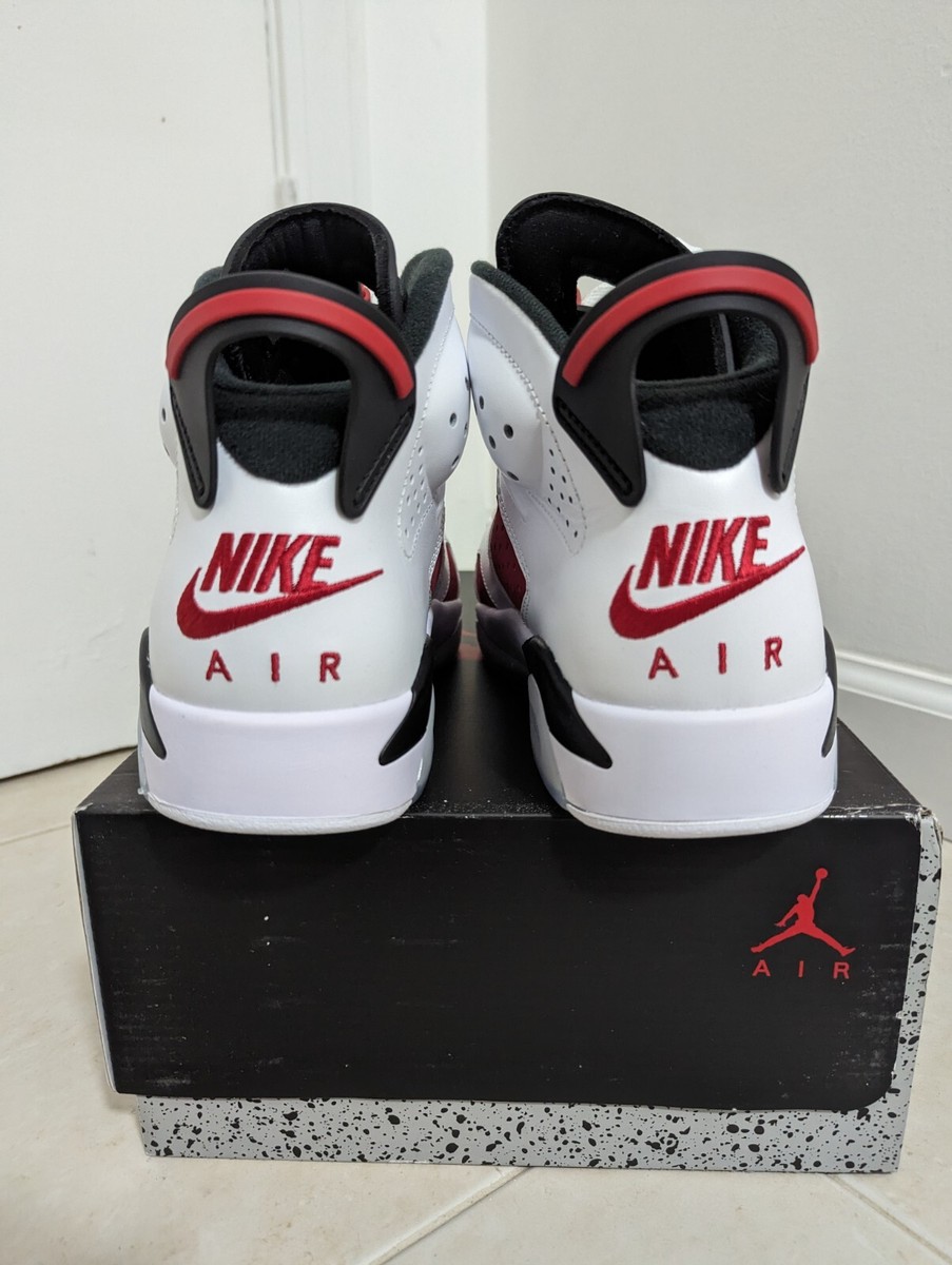Size 7.5 - Nike Air Jordan 6 Retro Carmine CT8529106 | eBay