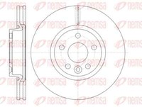 Remsa 2X Bremsscheibe Vorne Ø300 Mm FüR Ford S-Max WA6 2.0 Tdci 2.2 Galaxy BA7
