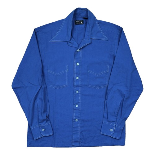 vintage towncraft penneys plaid shirt 1950s 1960s 14/14.5 Size S