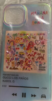 New Karol G Manana Sera Bonito iPhone 14 Pro max Case With Key Chain Christmas