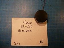 Vintage Fisher RS-616 Stereo Receiver Replacement Parts Volume Control Knob
