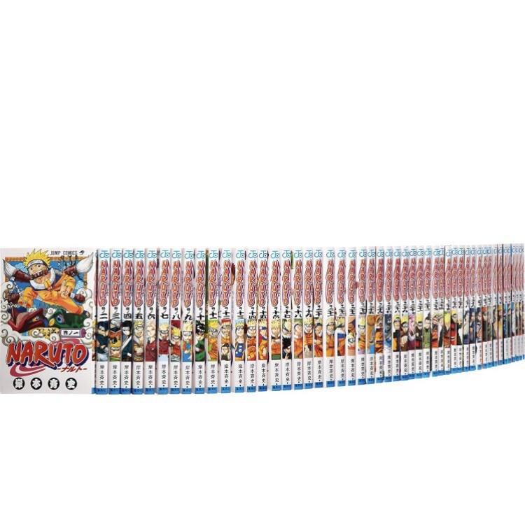 NARUTO-ナルト-マンガ全巻1-72巻完結セット Complete set of all NARUTO-ナルト-マンガ全巻1-72巻完結セット Complete set of all