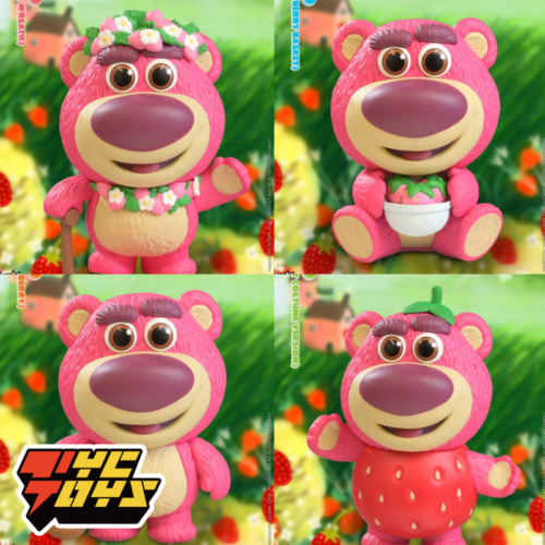  Hottoys Disney Toy Story Strawberry Bear Lotso Doll Gift # - Picture 1 of 5