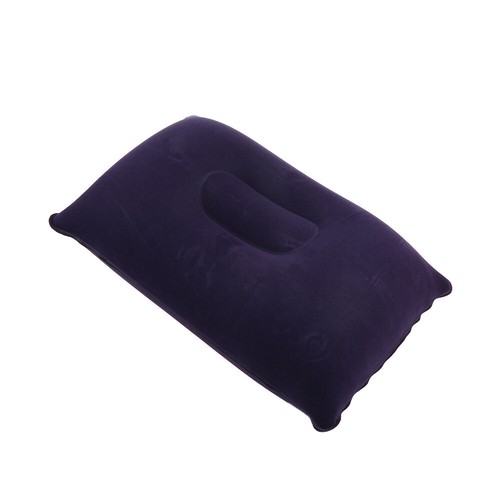 Travel Bed Flocking Cushion Inflatable Air Pillow Square Hiking Camping Rest - Picture 10 of 16