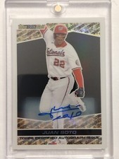 2021 Topps Chrome Update Black Gold AUTO Juan Soto JSY# 2/5! 1:29,312! GMT?
