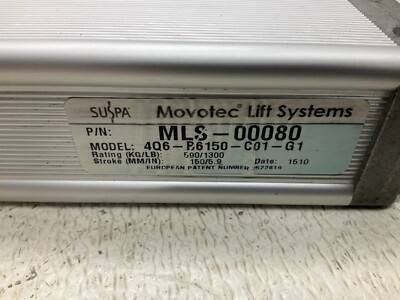 Suspa Movotec MLS-00080 Hand Crank Lift 1300 LB 5.9