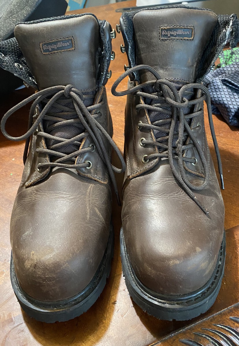 Refrigiwear Boots vibram size 11 M Style 120cr Leather 400 Gram Insulated