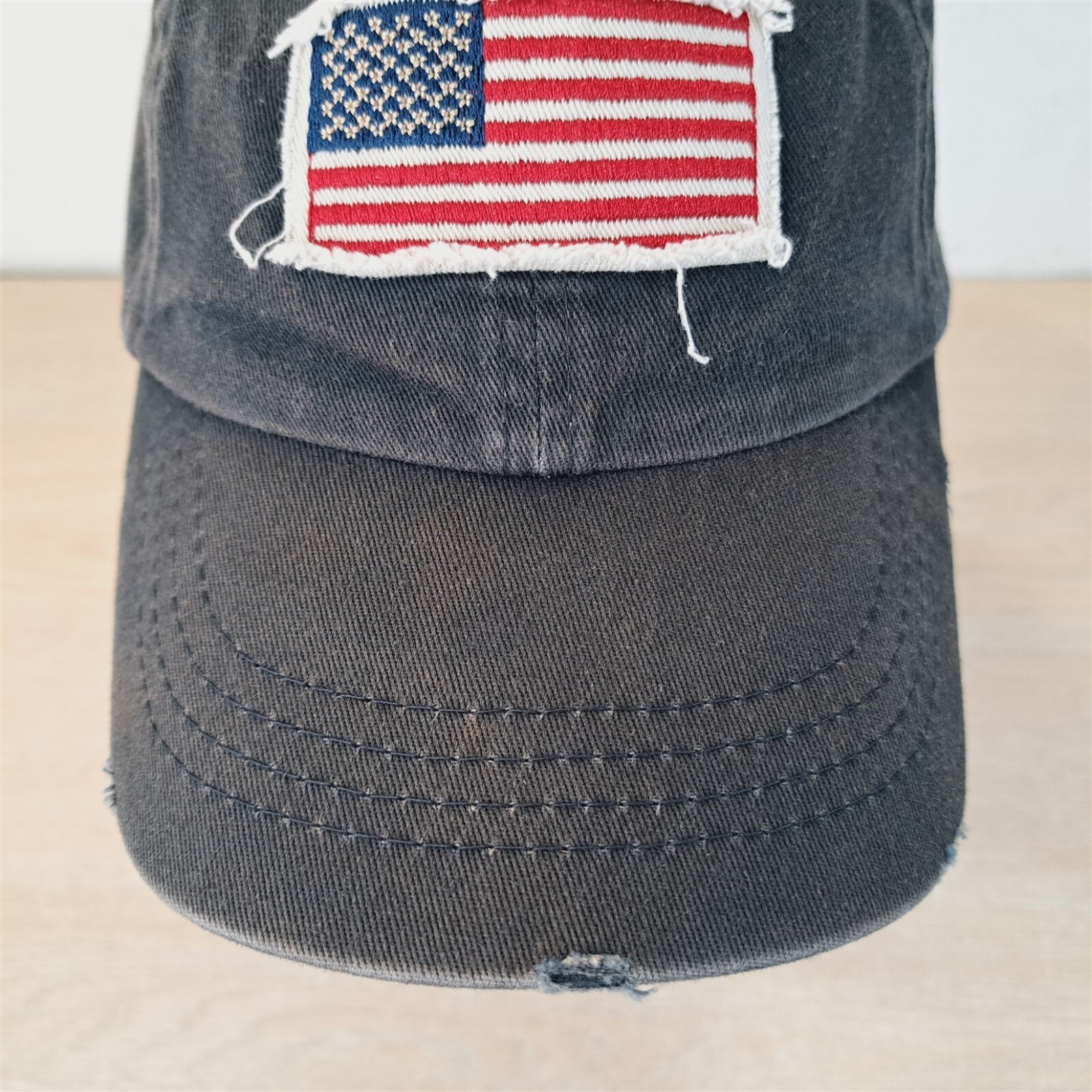 AMERICAN WORKER USA FLAG PATCH ADJUSTABLE STRAPBA… - image 8