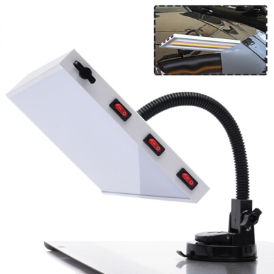 Paintless Dent Removal Repair LED PDR Light 3 Strips Board Lamp Kit Hail Removal