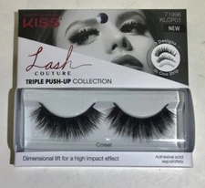 KISS - LASH COUTURE TRIPLE PUSH UP COLLECTION CORSET EYELASHES - PICK QUANTITY