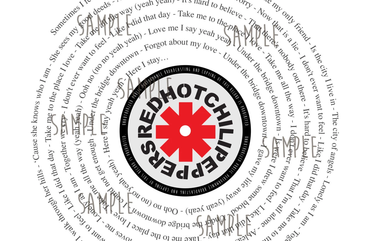Red Hot Chili Peppers Under The Bridge Lyrics