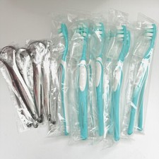 x20 Guru Nanda Butter on Gums Toothbrush w/ Ultra Soft Bristles Tongue Scrapers