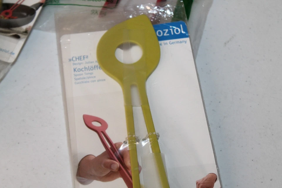 批量 2 件 Koziol Chef2 多用途工具搅拌勺夹 均码 — 第 4/4 张图片