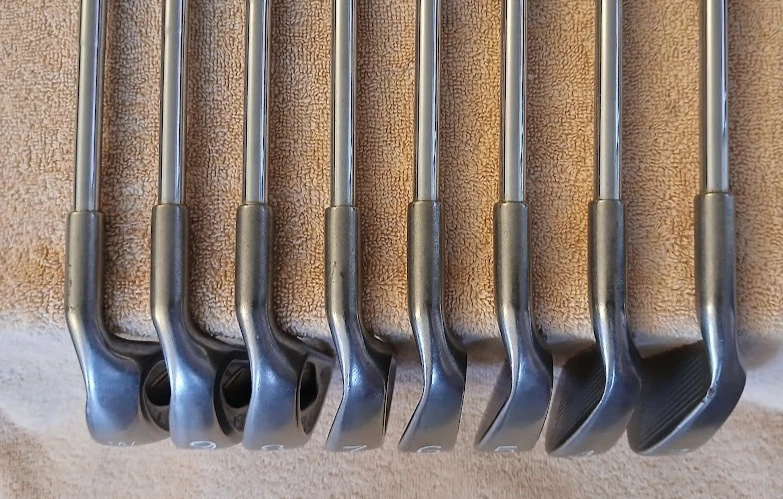 TZ GOLF - VINTAGE RARE Ping Original "Cat" EYE Orange Dot 3-PW, 8 Iron Set RH - Image 2 of 4