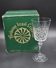 Galway Crystal RATHMORE Set s 4 Red Wine Glasses NEW BOXED