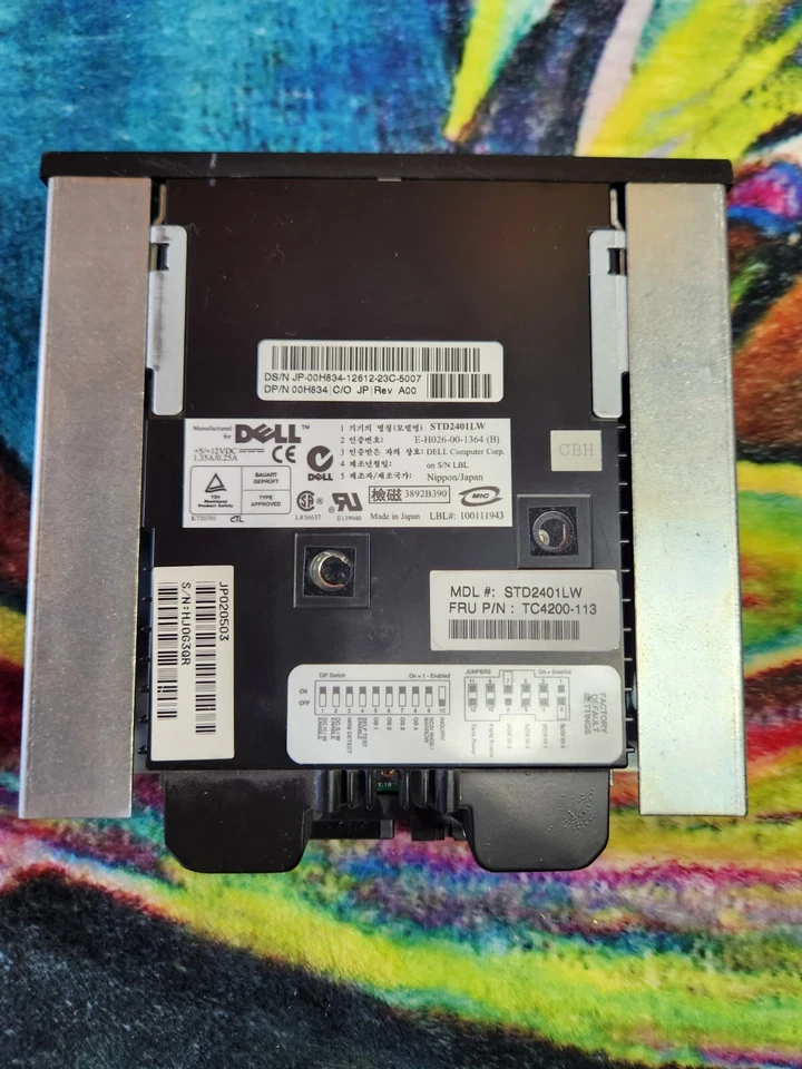 Dell/IBM/Seagate | STD2401LW DDS/4 DAT Internal SCSI Tape Drive | UNTESTED - Image 3 of 4