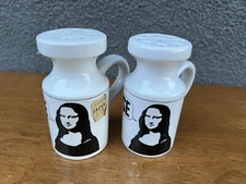 Moms Lisa Cheese Pop Art Pottery Ceramic Mid Century Mcm vintage