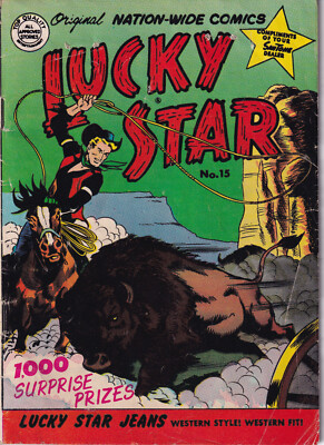 LUCKY STAR Nr. 15 - Lucky Star Jeans- Nation-Wide Comics - 1955 - Werbecomic