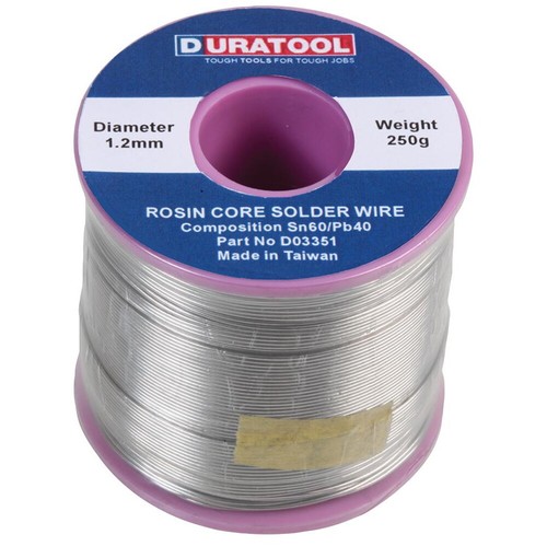 60/40 Tin Lead Rosin Flux Core Solder Wire Electrical Soldering 0.7-1.2mm  - Picture 2 of 7