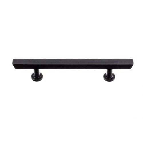 Atlas Homewares 414-BL Conga Tiki Hut Pull Matte Black 3 3/4 in FREE SHIPPING c - Picture 1 of 3