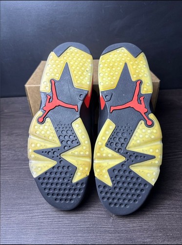 Size 10M - Jordan 6 Retro Mid "Infrared" **PRE-OWNED** NO BOX (2019) - Picture 5 of 6