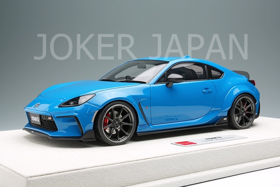 Make Up EIDOLON 1/18 TOM'S GR86 Wide Body 2022 Blue EML120D JDM | eBay