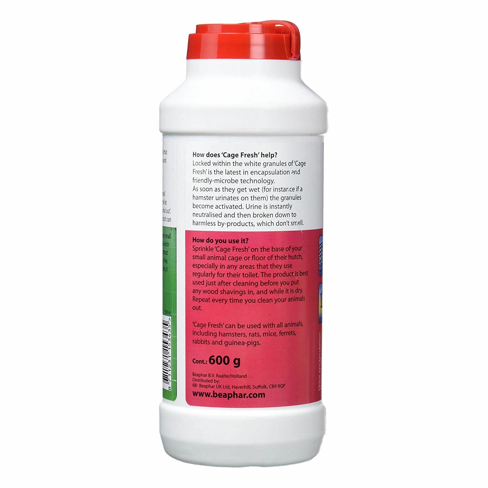 Beaphar Cage Fresh Granules Einfach Gießen Erfrischung Streu Stall Odour Remover eBay