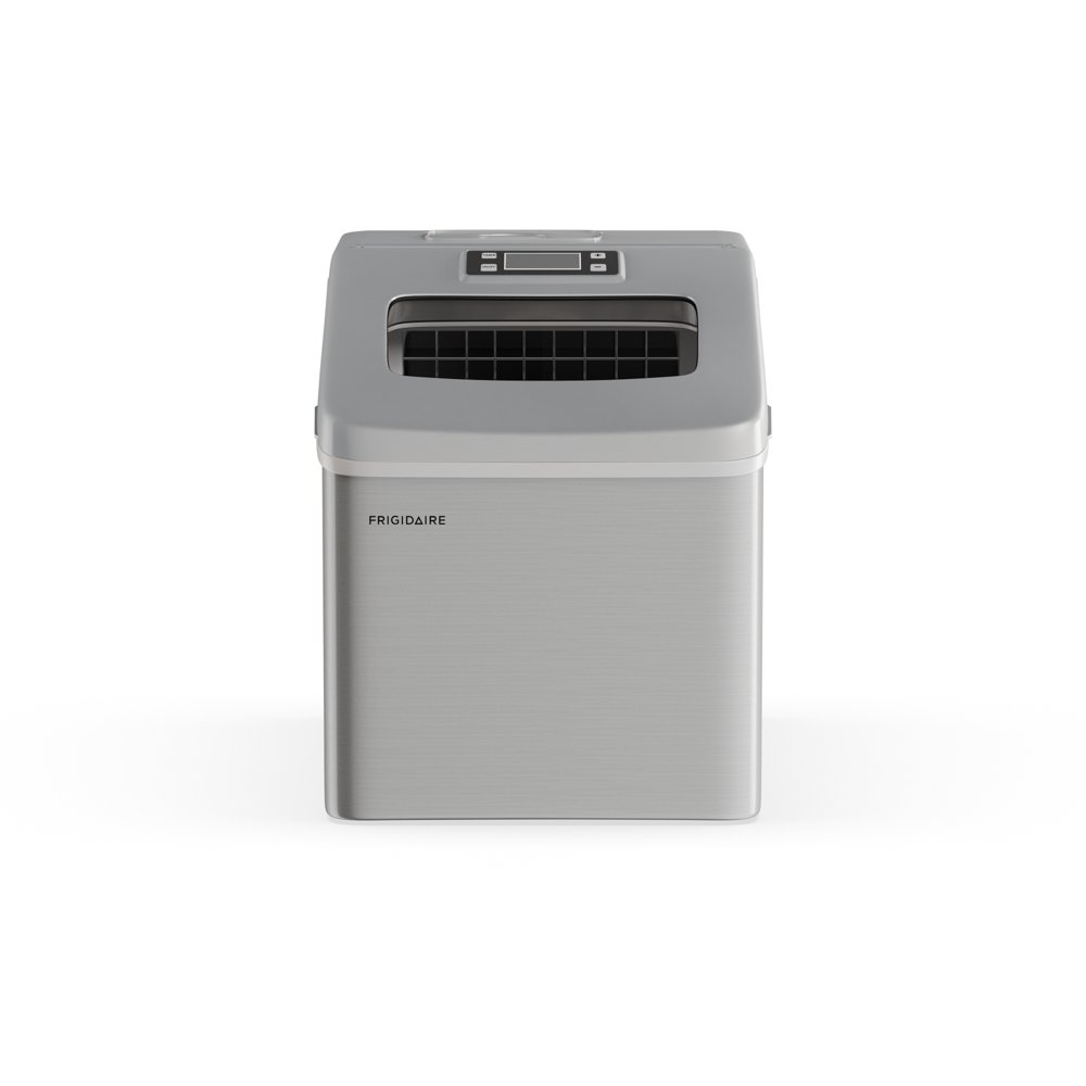 frigidaire 40 lbs countertop clear square ice maker manual