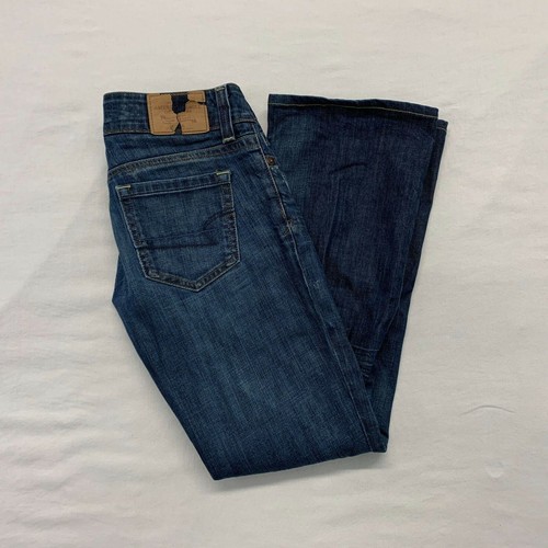 Distressed Boot Cut Cotton Blend | eBay
