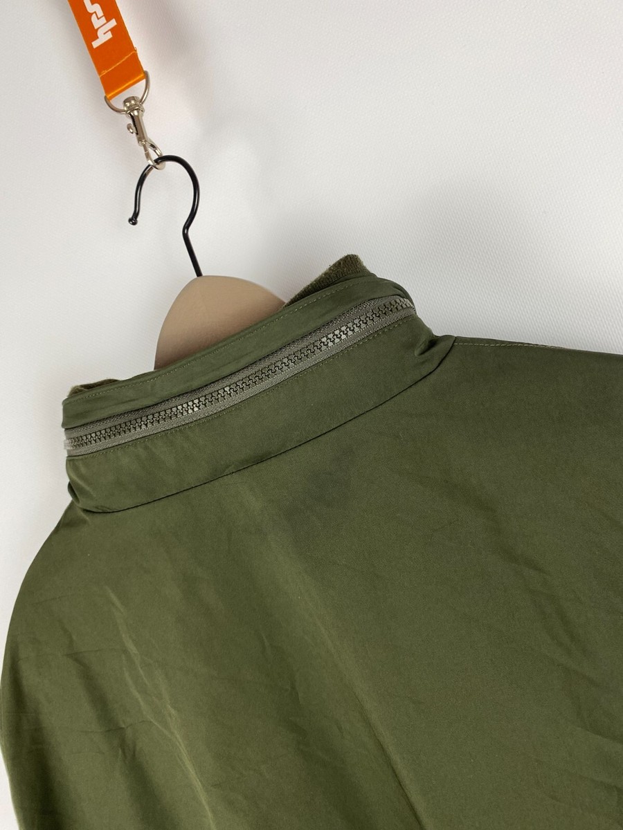 Vintage Polo Ralph Lauren Full Zip Up Jacket Khaki Green