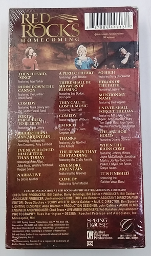 Gaither Gospel Series Red Rocks Homecoming VHS (2003) - Picture 2 of 17