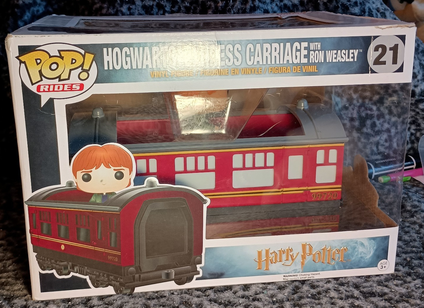 Hogwart's Express Carriage w/ Ron Weasley #21 Funko Pop! Rid