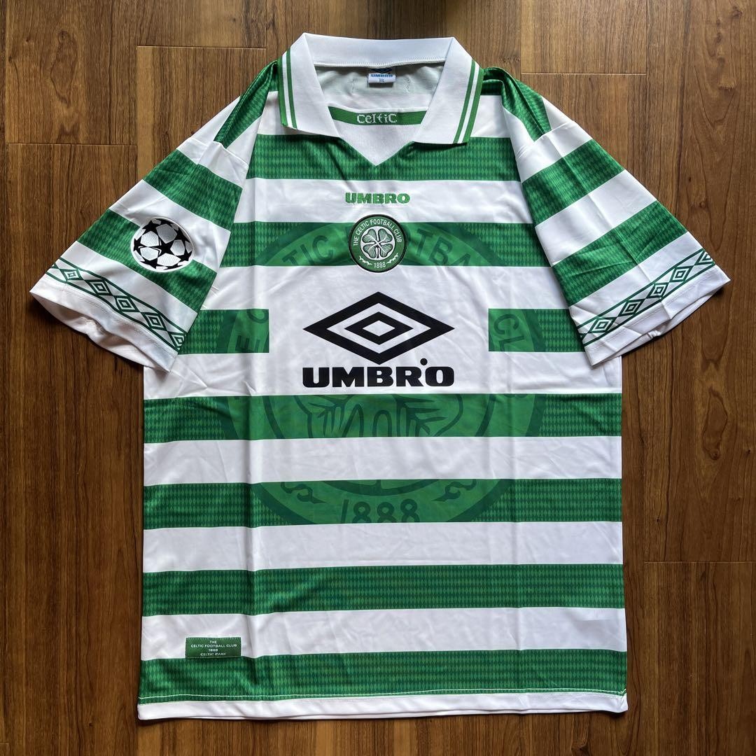 【正規品】Celtic FC LARSSON 7 シャツ 2001-03 Celtic Home Shirt Larsson #7 - 8/10 - (M)