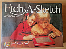 Vintage Working Berwick Etch A Sketch Rare Boxed Classic Mechanical Drawing Toy