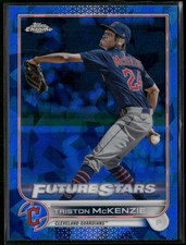 2022 Topps Chrome Sapphire Edition #470 Triston McKenzie