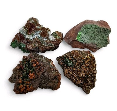 Conichalcite Crystal Natural Mineral Specimens 78.6 grams