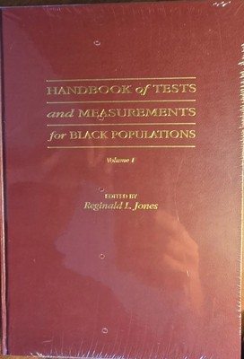 Handbook of Tests and Measurements for Black Populations - Volume 1 (Hardcover)