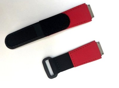 Richard Mille RM67-02 kleines dunkelrotes Textilarmband
