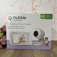 Hubble Connected Nursery View Select Baby Monitor & Camera New Just Opened Box