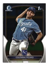 2023 Bowman Draft Coleman Picard Chrome Refractor #BDC-161