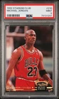 Michael Jordan 1992 Topps Stadium Club #210 PSA 9 MINT Bulls Star Card