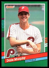 Dale Murphy 1991 Donruss #484 Phillies MLB READ FREE SHIPPING AutographDen