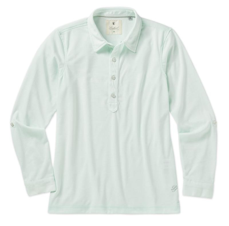 Linksoul Womens Roll Up Long Sleeve Shirt LSW138 - Julep Size Small