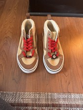 Vans Shoes SK-8 -H/MYE Kids Size 4 Hi/Mid Top Cold Weather Sneakers Brown.